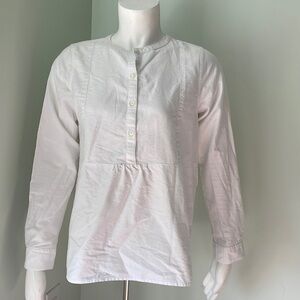 Vineyard Vines Girls White Oxford Bib Popover
